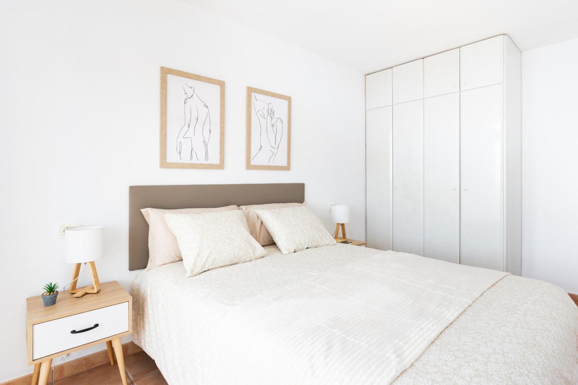 Frontline Duplex Las Arenitas With Pool 坎德拉里亚 外观 照片