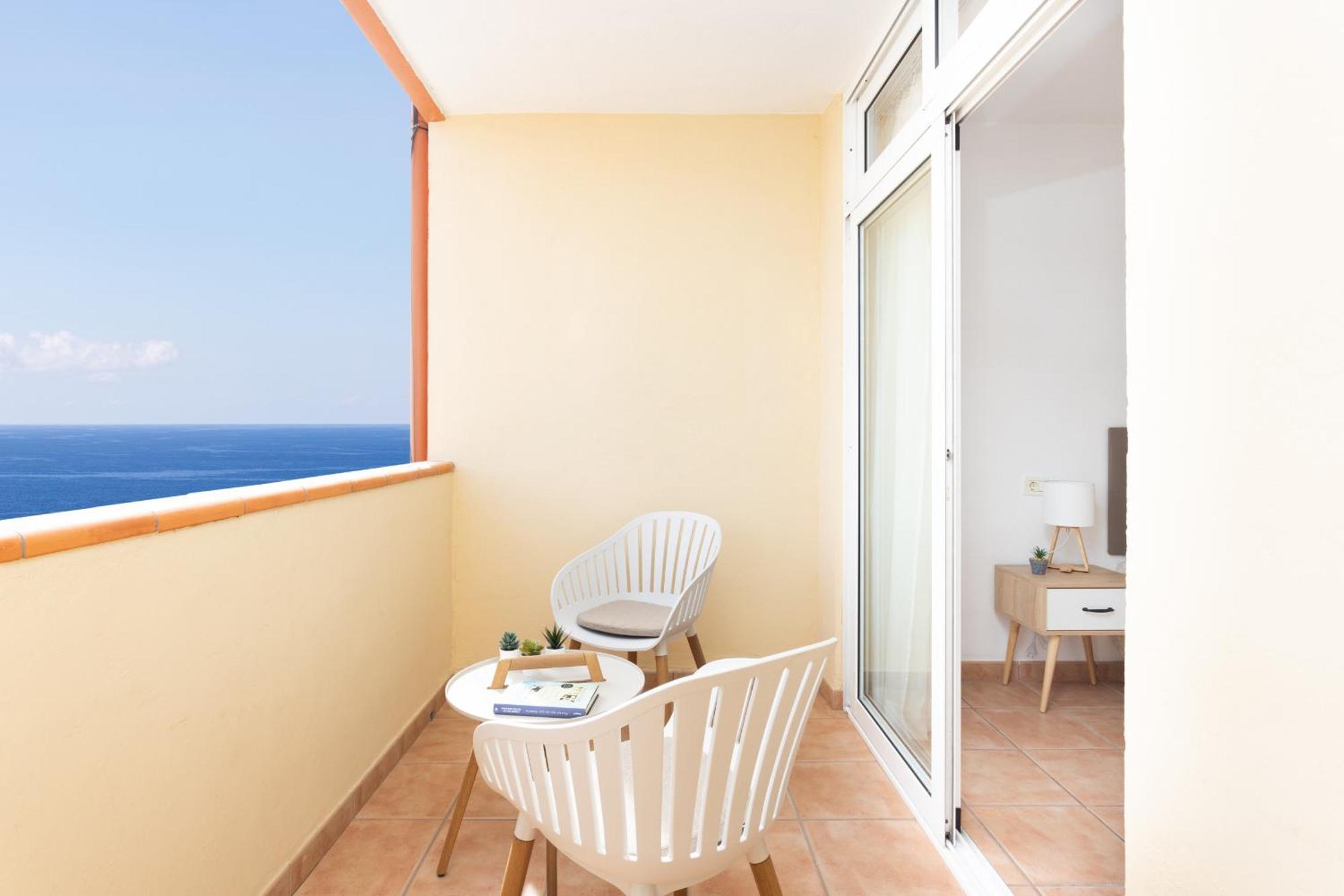 Frontline Duplex Las Arenitas With Pool 坎德拉里亚 外观 照片
