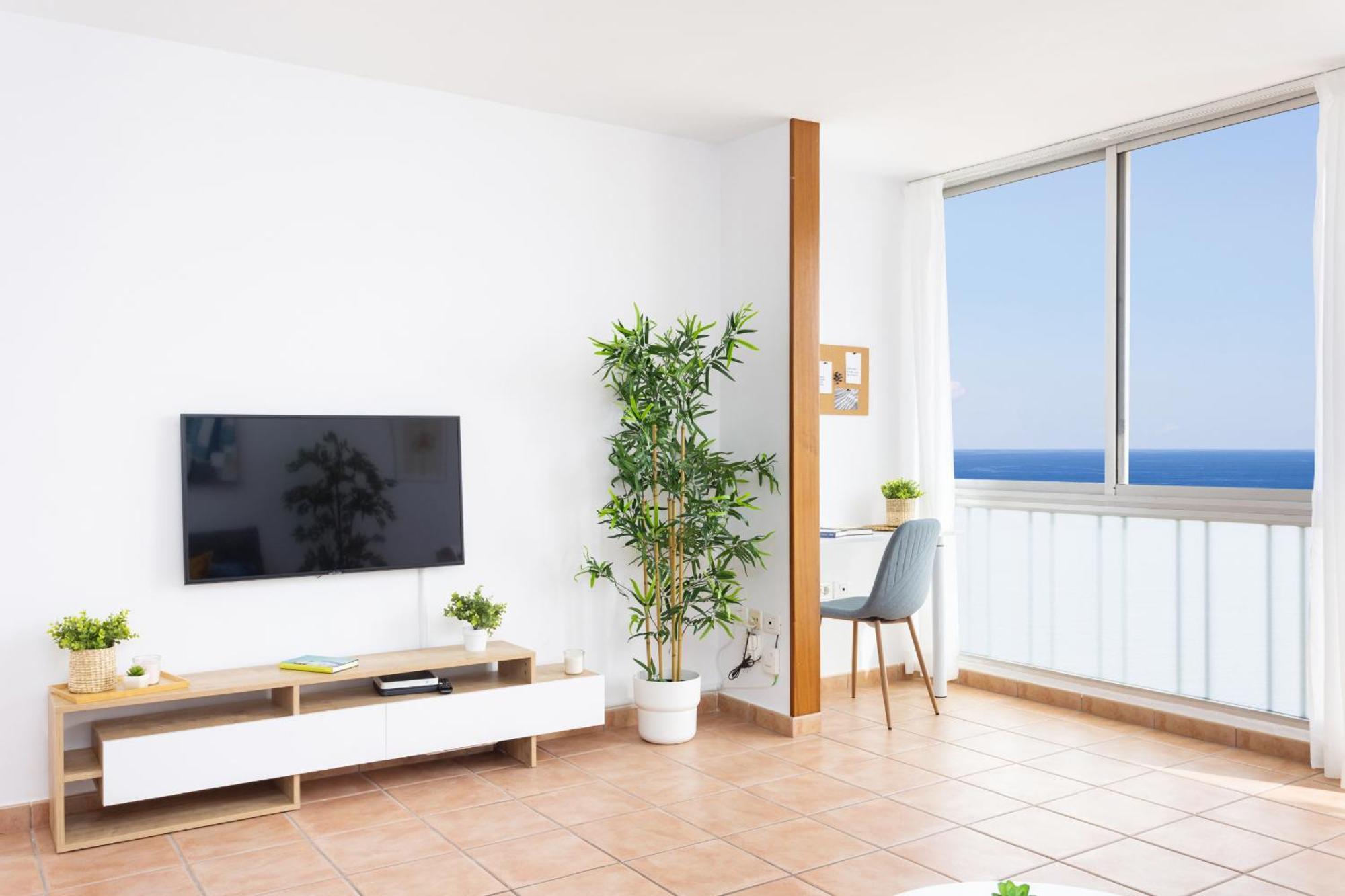 Frontline Duplex Las Arenitas With Pool 坎德拉里亚 外观 照片