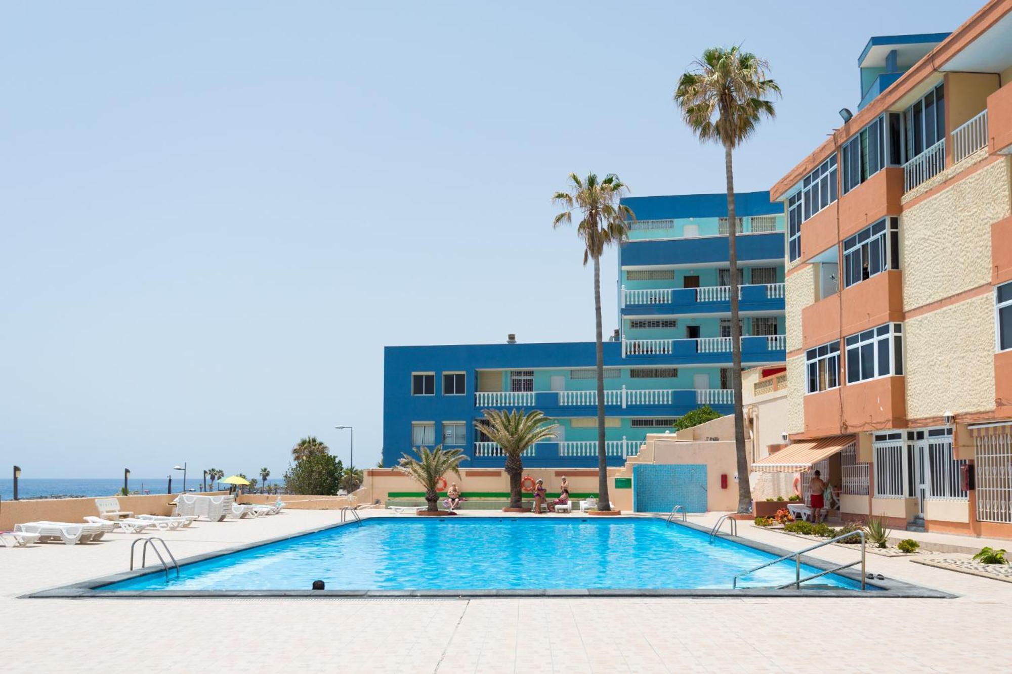 Frontline Duplex Las Arenitas With Pool 坎德拉里亚 外观 照片