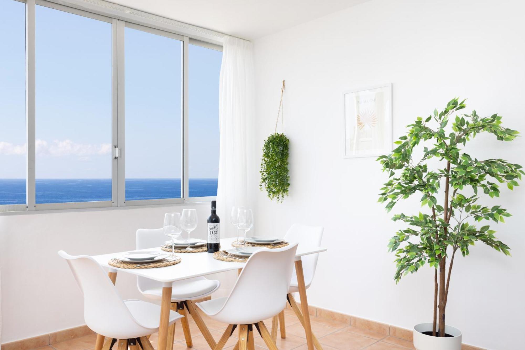 Frontline Duplex Las Arenitas With Pool 坎德拉里亚 外观 照片