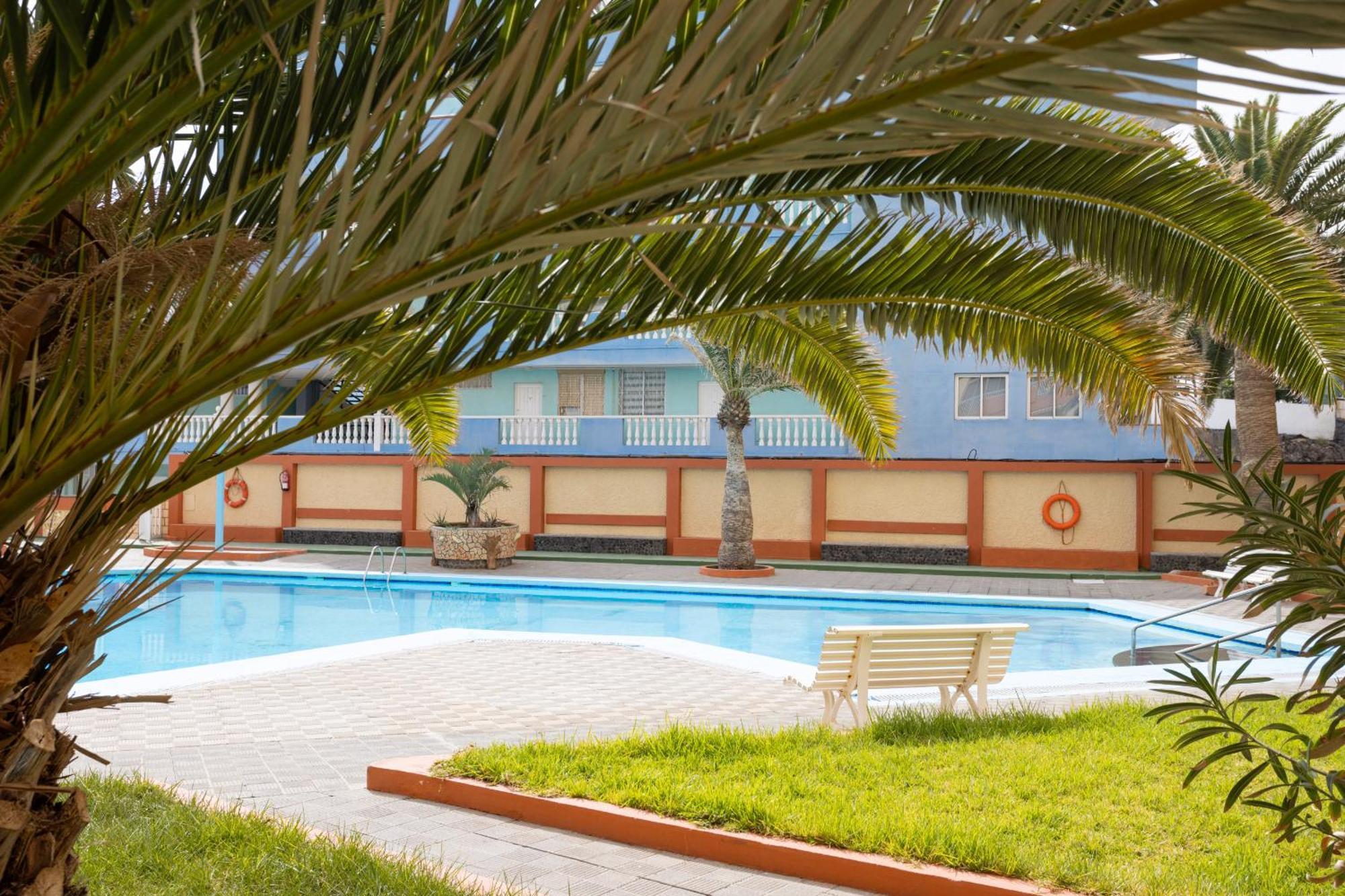 Frontline Duplex Las Arenitas With Pool 坎德拉里亚 外观 照片